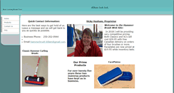 Desktop Screenshot of hammerbrush.ca